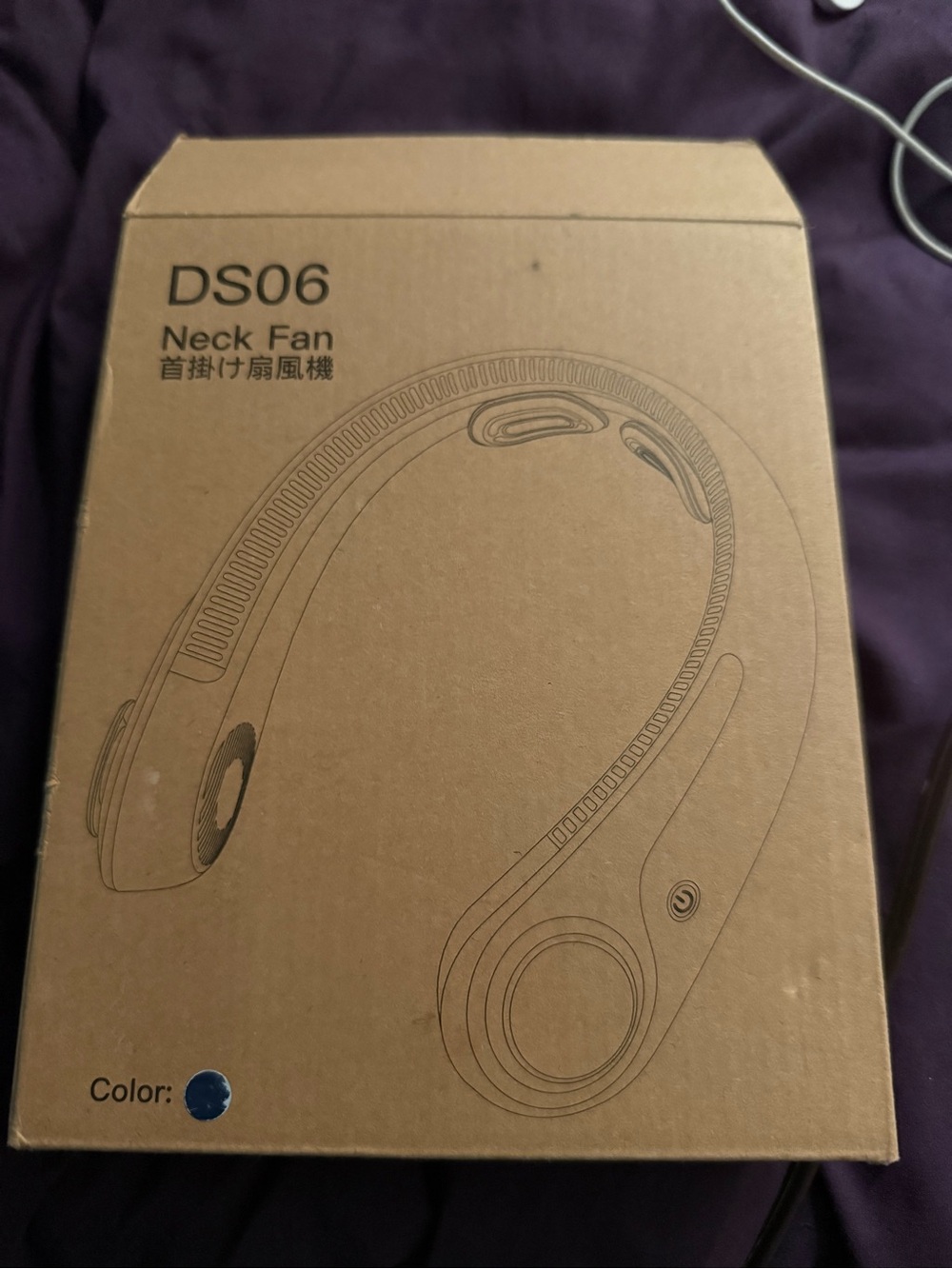 DS06 Neck Fan - Blue